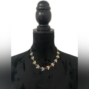 Coach Butterfly Charms Necklace With Gold and Silver